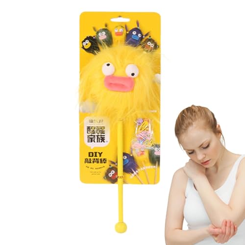 Fulenyi Hulpmiddel voor rugmassage   Elastisch Zacht Wasbaar Comfortabel Rugmassageapparaat,Cartoon Cute Body Massager Massage Tool voor achterbenen, schouders