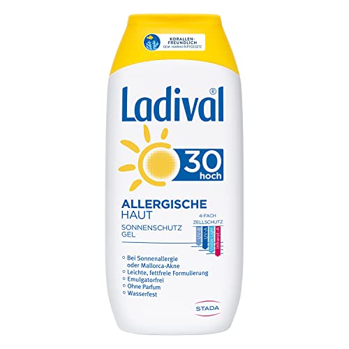 Ladival Zonbeschermingsgel SPF 30 voor allergische huid, 200 ml gel