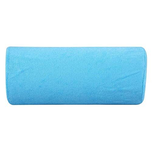 Outbit Nail Art handkussen 10 kleuren salon handkussen afneembaar wasbaar nail art zachte spons kussen (blauw meer)