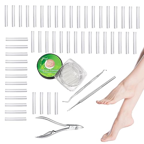 Bexdug Nagelcorrectieset C Shape Teennagel Clippers Nagel Correctie Tool,Professionele Pedicure Tool Met Ingegroeide Teennagel Lifter Voor Vrouwen