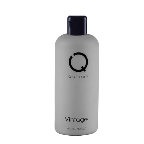 QOLORY Shampoo 400 ml   Unisex Haarshampoo Shampoo voor Mannen Shampoo voor Vrouwen    Hair Shampoo (Vintage)