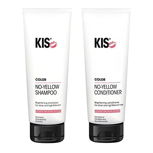 KIS Kappers Shampoo - Kappers Care No-Yellow Shampoo + Conditioner Set