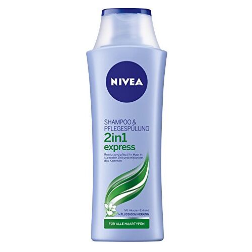 NIVEA Shampoo & verzorgende spoeling 2-in-1 Express, 3-pack (3 x 250 ml)