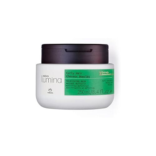 Natura Lumina Hydraterend masker voor krullend haar – 100% veganistisch – Cruelty Free – 250 ml