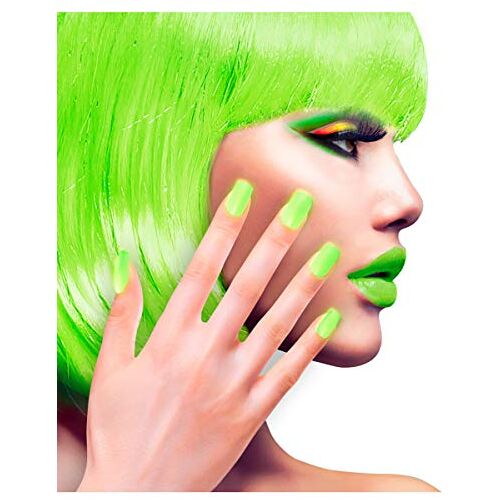 Horror-Shop Neon Airbrush Vingernagels Neon Groen