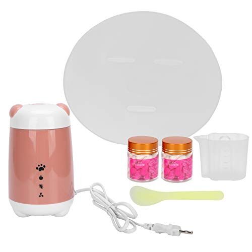 Dioche Gezichtsmasker Machine, 120 ml DIY Fruit Groente Gezichtsmaskers Maker Machine(roze)