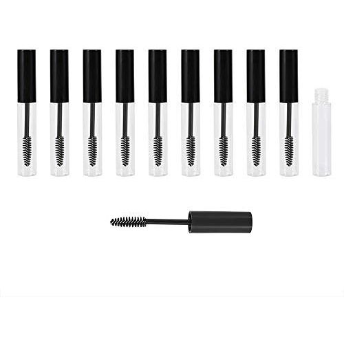 Fictory Lege Mascara Fles,Lege Mascara Buizen Met Wimper Wand, 10Pc Nieuwe Modieuze 10 ml Lege Wimpers Groei Olie Buis Container Mascara Fles