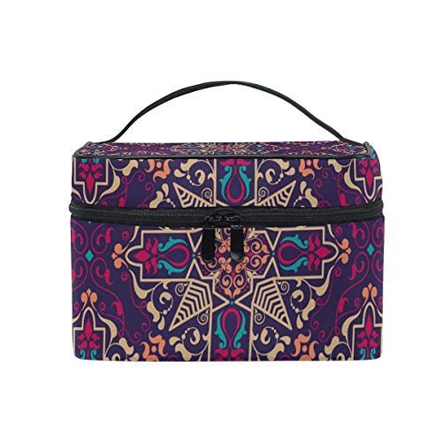 FANTAZIO make-up zakje goedkope Arabische Stijl Print make-up Organizer