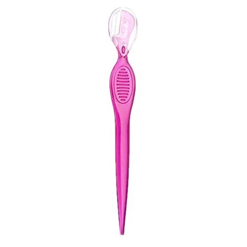 PLUS PO Wenkbrauw Scheermessen Wenkbrauw Scheermes Gezicht Scheermes Wenkbrauw Scheermessen Voor Vrouwen Facial Razor Voor Vrouwen Gezicht Scheerapparaat red 1pc