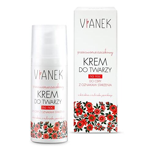 VIANEK Anti-rimpel gezichtscrème voor huid met tekenen van veroudering, 50 ml