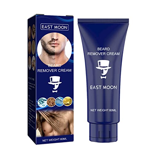 MISOYER 2 Pcs Privé ontharing,Ontharingscrème voor mannen dringt snel door haarzakjes 60ml Ontharingscrème Diepe ontharing tot aan wortels zonder donkere vlekken achter te laten