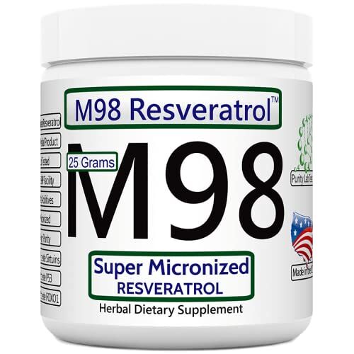 Revgenetics -M98 Bulk Super Gemicroniseerde Resveratrol 25 gram