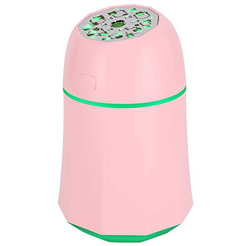 needlid LED-luchtbevochtiger, luchtbevochtiger, geluidsarme mini-ventilator USB-luchtbevochtiger LED-nachtlampje voor thuis