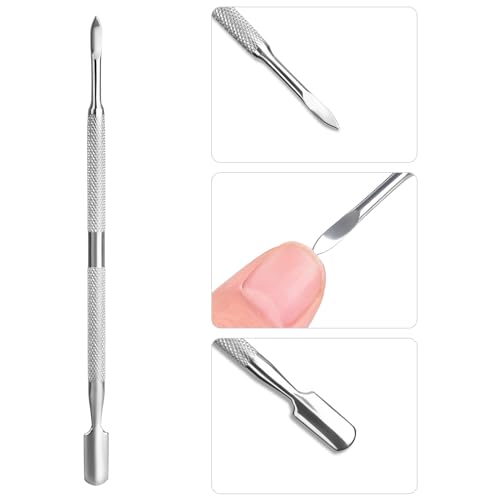 KADS Nagelriem Nail Art Pusher Push Lepel Remover Manicure Pedicure Cutter Cut Verwijderen Pterygium Remover Tool Lichaamsverzorging/Lichaamsverzorging/Lichaamsverzorging