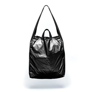Think King vouwtas herbruikbare Tote Shiny Black