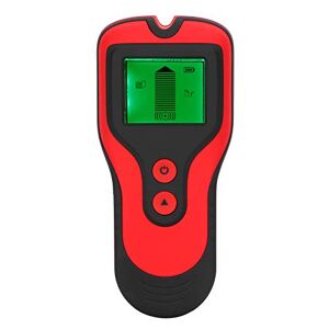 Jopwkuin 3‑in‑1 wandscanner met lcd digitaal display 3‑in‑1 metaaldetector voor hout, metaal(red)