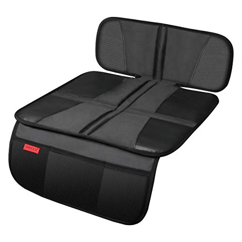 Dear Auto Autostoel Protector Kinderzitbescherming Mat Autostoel Protector voor Baby Kind Autostoelen Autostoel Cover Mat voor onder autostoel met dikste bekleding om leer en stof bekleding te beschermen