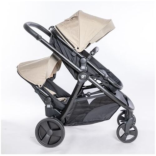 Baby Birds Leila 1+1 baby en kind dubbele kinderwagen tandem dubbele kinderwagen