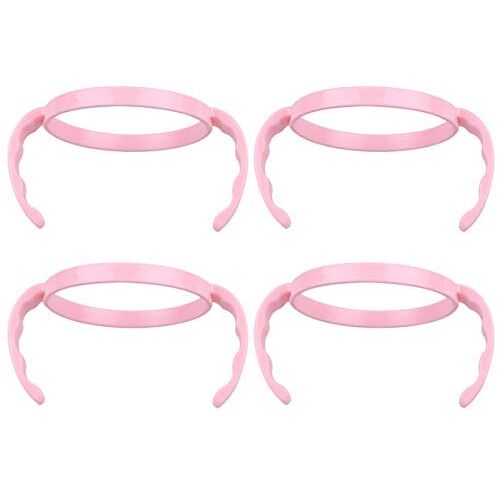 Milisten 4St Voedingsfles Handvatten Feeder Handvatten Voedingsfles Accessoires Voor Baby Roze