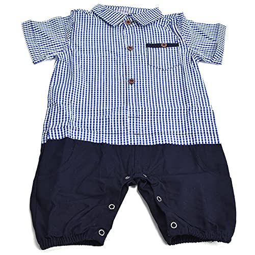 Hosie Baby Boy Romper, Baby Romper Summer Short voor Verjaardagsfeestjes Om Verkoudheid Te Voorkomen