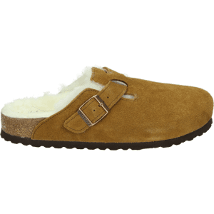 Birkenstock BOSTON SHEARLING SUEDE - alle Cognac 39 Birkenstock BOSTON SHEARLING SUEDE - alle Cognac 39