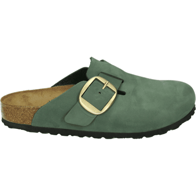 birkenstock BOSTON BIG BUCKLE NUBUK - alle Groen 41 birkenstock BOSTON BIG BUCKLE NUBUK - alle Groen 41