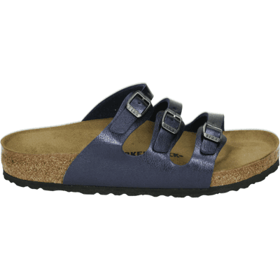 birkenstock FLORIDA GRACEFUL MIDNIGT BF - alle Blauw 38 birkenstock FLORIDA GRACEFUL MIDNIGT BF - alle Blauw 38