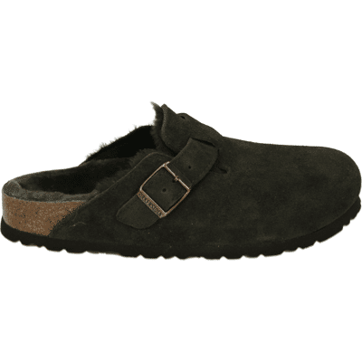 Birkenstock BOSTON SHEARLING SUEDE - alle Bruin 38 Birkenstock BOSTON SHEARLING SUEDE - alle Bruin 38