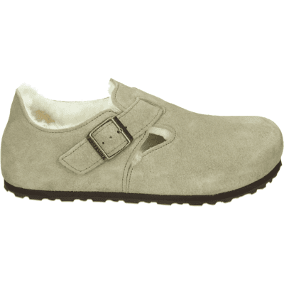 Birkenstock LONDON SHEARLING SUEDE LEATHER - alle Taupe 42 Birkenstock LONDON SHEARLING SUEDE LEATHER - alle Taupe 42