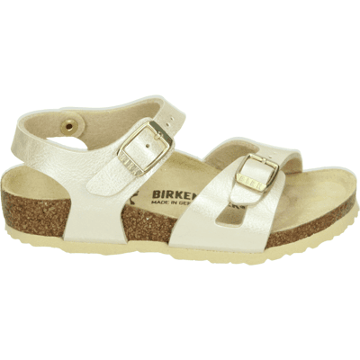 birkenstock RIO BF PEARL WHITE - alle Wit/beige 33 birkenstock RIO BF PEARL WHITE - alle Wit/beige 33