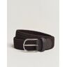 Anderson's Stretch Woven 3,5 cm Belt Brown