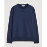 Merz b. Schwanen Organic Cotton Crew Neck Sweat Ink Blue