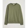 Merz b. Schwanen Organic Cotton Crew Neck Sweat Army