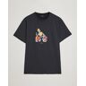 PS Paul Smith Robot Crew Neck T-Shirt Navy