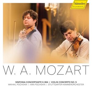 Stuttgarter Kammerorchester Mozart: W.A.Mozart - Sinfonia Concertante, Violinconcerto - CD (0881488200782)