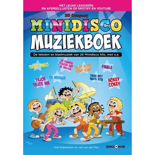 Django Music Minidisco muziekboek - Didi Dubbeldam, Jan van der Plas - Paperback (9789491787607)