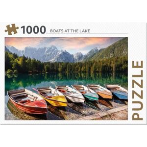 Rebo Productions Rebo Legpuzzel 1000 Stukjes - Boats At The Lake - Puzzel;Puzzel (8720299081604)