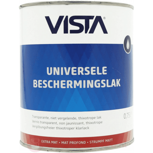 vista universele beschermingslak extra mat 750 ml