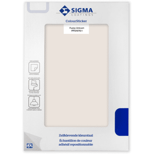 Sigma colortester sticker ral 9003