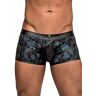 Male Power - Strapped and Bound Strappy Short - Blue/Black - L Large