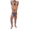 Male Power Avant-Garde - Verstrakkende String - antique blue - L/X