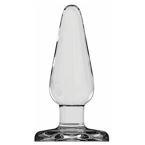 Shots - Plug and Play Butt Plug - Basic - 5 Inch - Glass