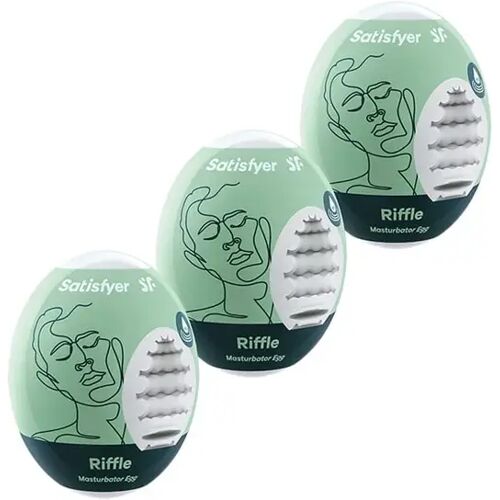 Masturbator Egg Set - Riffle - 3 pcs