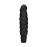 Shots - Shots Toys Ribbed Multispeed Vibrator - Black