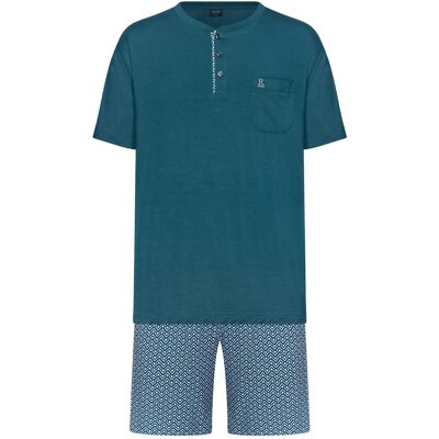 Duurzame heren shortama Robson Blauw man 56 Duurzame heren shortama Robson Blauw man 56