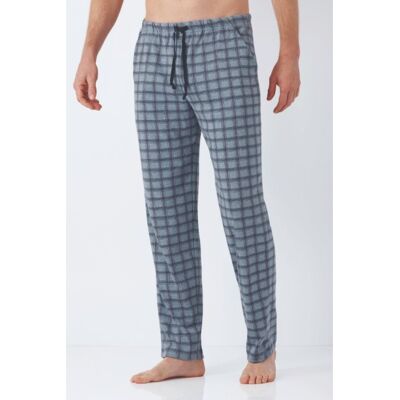 Premium heren lounge broek jeans gemêleerd Hajo Blauw man 52 Premium heren lounge broek jeans gemêleerd Hajo Blauw man 52
