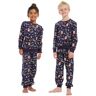 Pastunette Warme uniseks kinderpyjama popcorn Robin Blauw jongen 116