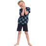 Jongens shortama donut Pastunette Blauw jongen 140