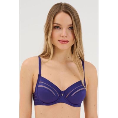 Indigo blauwe beugel bh Lisca Alegra B - E Blauw vrouw 80 Indigo blauwe beugel bh Lisca Alegra B - E Blauw vrouw 80