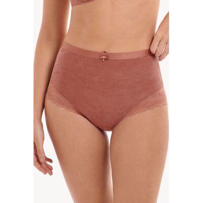 Bruin-rode hoge slip Lisca Evelyn Bruin vrouw 38 Bruin-rode hoge slip Lisca Evelyn Bruin vrouw 38